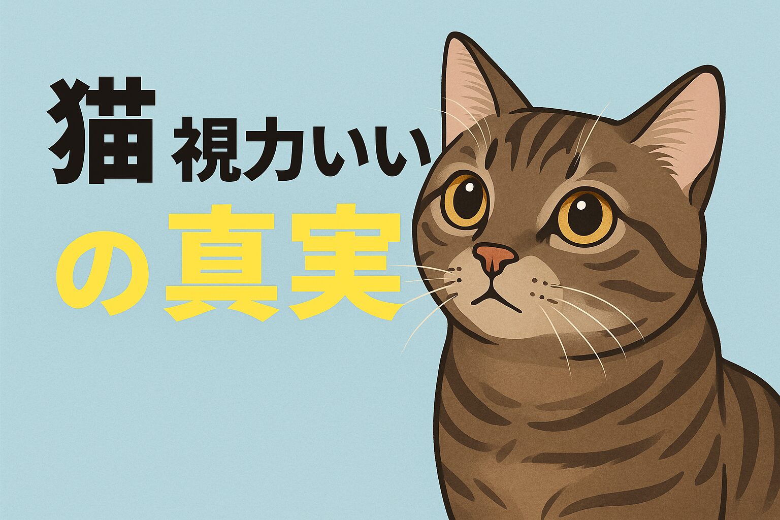 猫の視力はいいの？夜に強いその理由とは